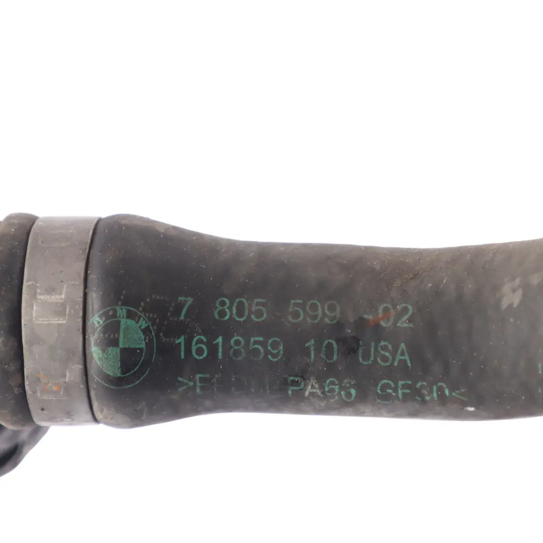 BMW X5 E70 X6 E71 M57N2 Coolant Pipe Line Water Hose - SKU 7805599 - Part number 7805599