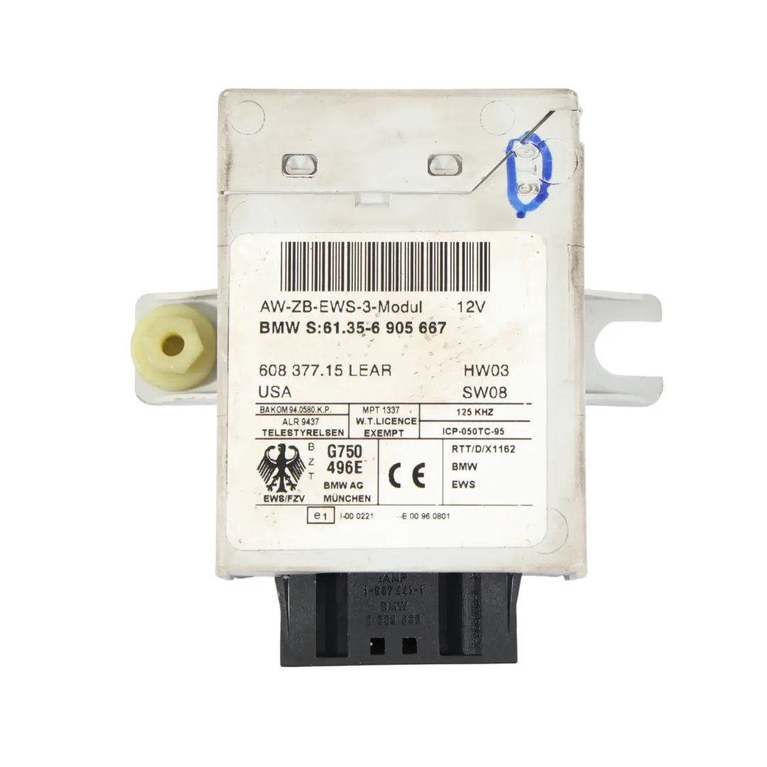 BMW E46 M3 S54 343HP ECU Unità Di Controllo Motore Kit DDE Manuale - SKU 7835564-2 - Numero di parte 7835564