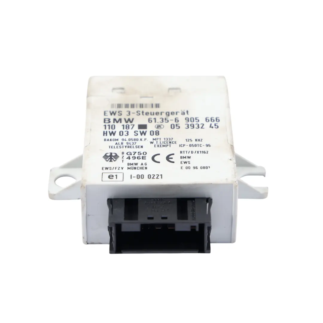 BMW E46 M3 S54 343 KM Sterownik Silnika Zestaw ECU DDE Manual - SKU 7835564-3 - Numer Części 7835564