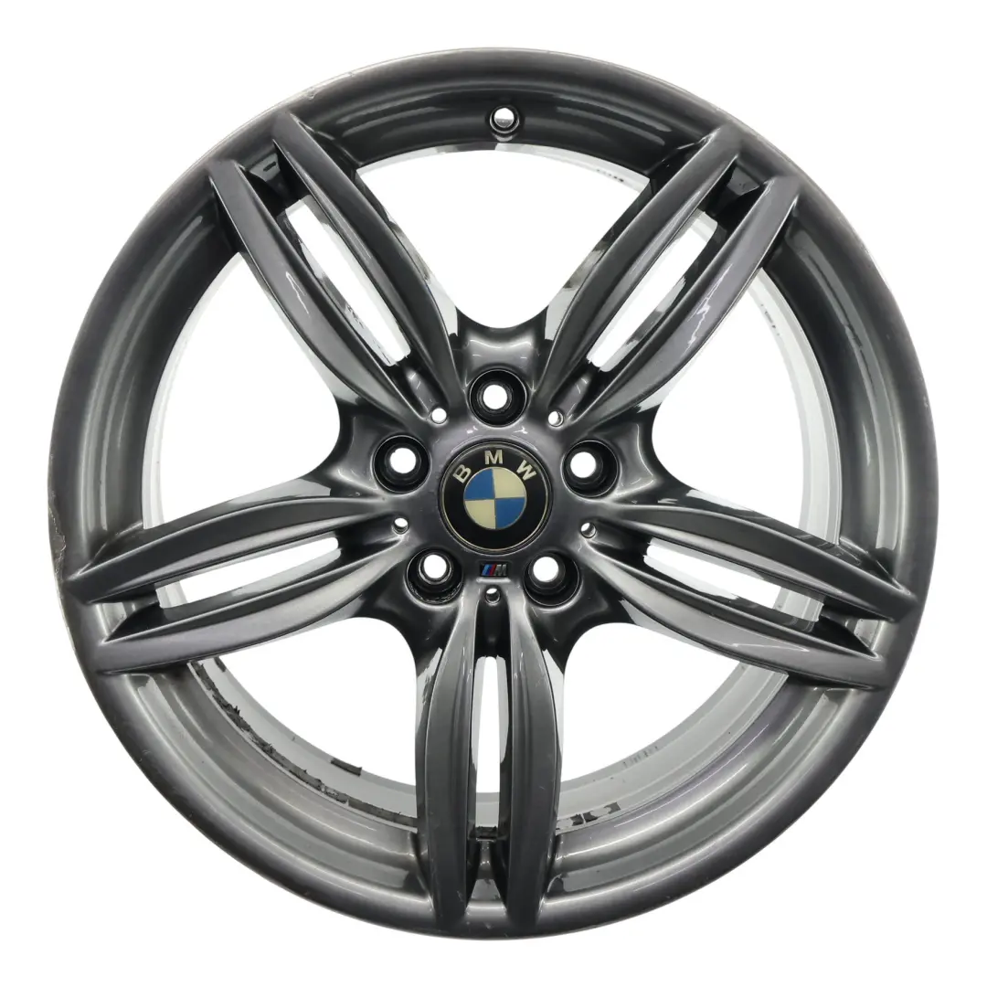 BMW F10 F11 F12 Jante Avant En Alliage 19" ET:33 8,5J M Double Spoke 351 - SKU 7842652-8 - Numéro de pièce 7842652