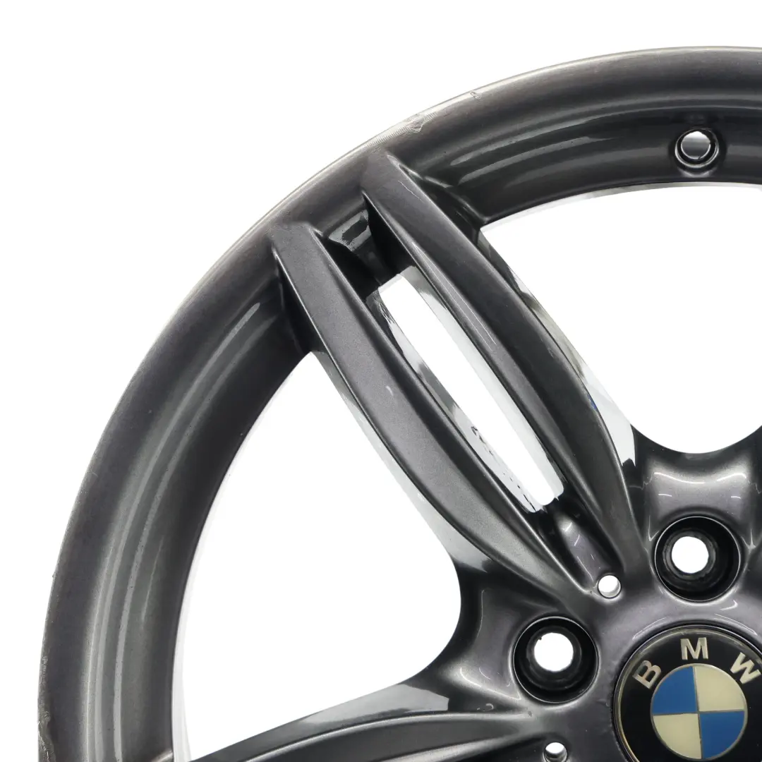 BMW F10 F11 F12 Front Alloy Wheel Rim 19" ET:33 8,5J M Double Spoke 351 - SKU 7842652-8 - Part number 7842652