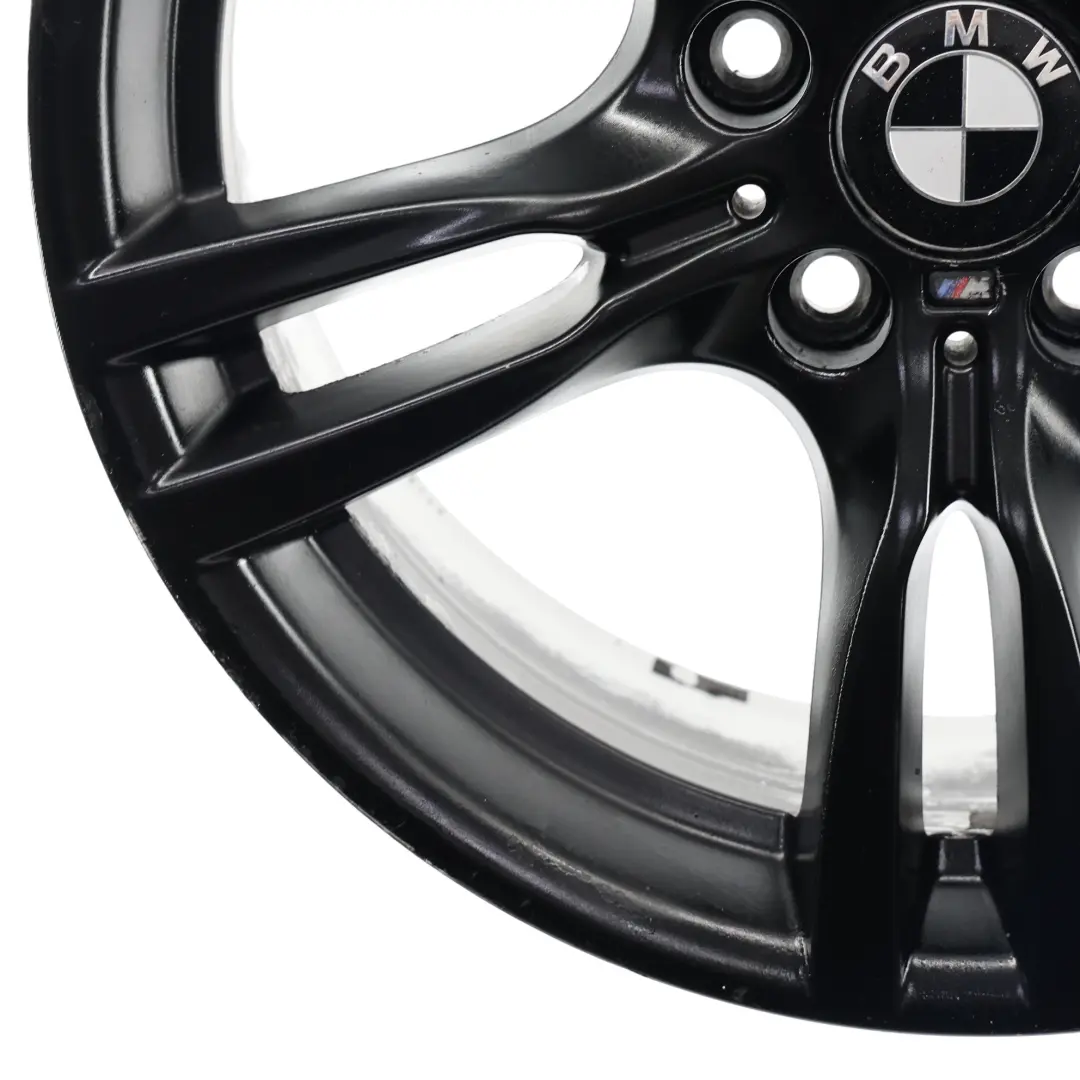 BMW F30 F31 F32 F33 Wheel Rim Alloy Black 18" 8J ET:34 M Star Spoke 400 - SKU 7845880-9 - Part number 7845880