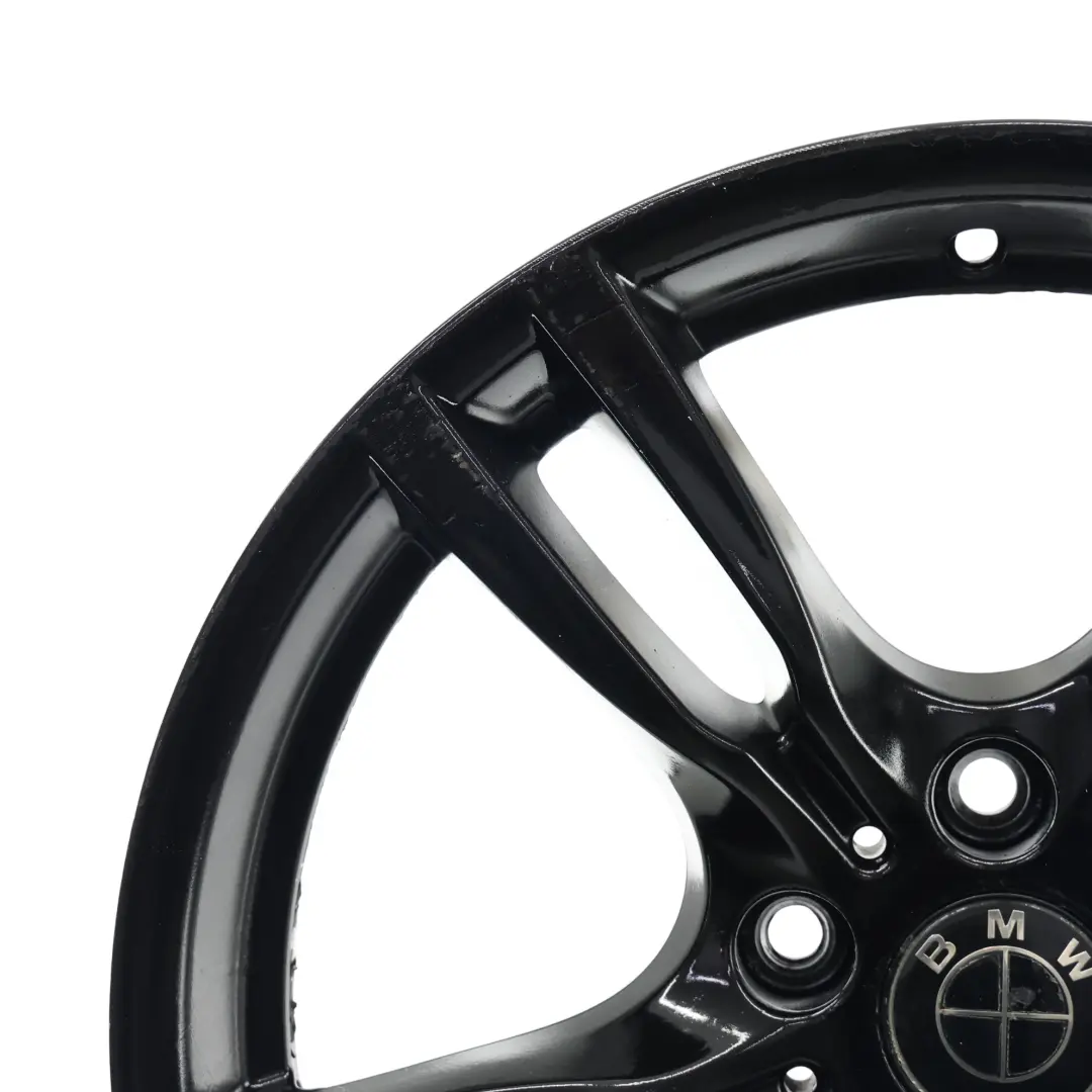 BMW F30 F31 Cerchio In Lega Posteriore Nero 18" 8,5J Et:47 M Star Spoke - SKU 7845881-8 - Numero di parte 7845881