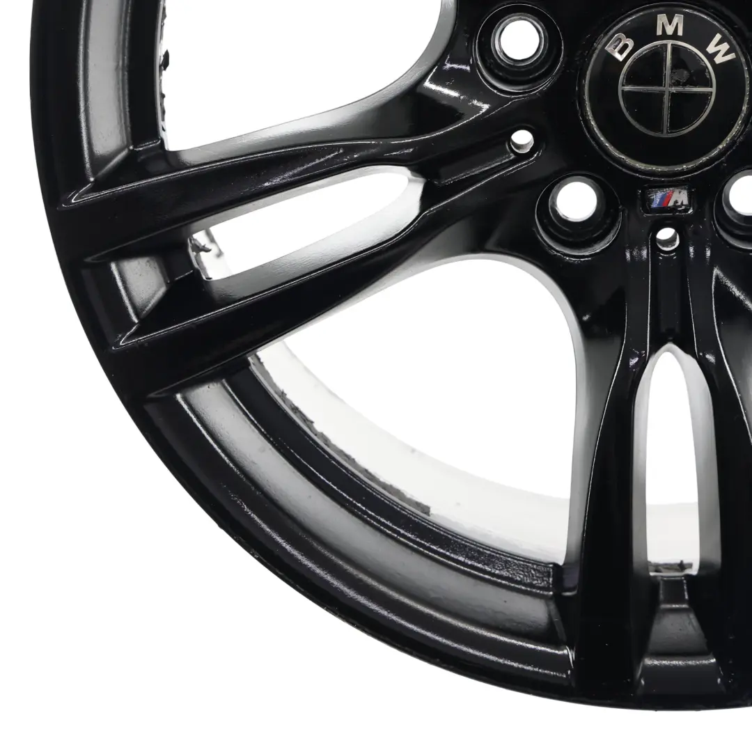 BMW F30 F31 Llanta aleación negra trasera 18" 8,5J ET:47 M Star Spoke 400 - SKU 7845881-8 - Número de pieza 7845881