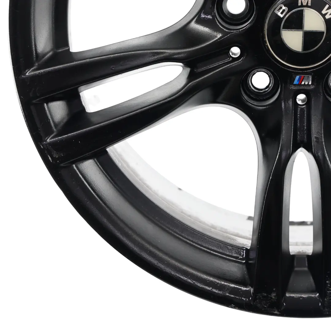 Cerchio In Lega Posteriore Nero 18" 8,5J Et:47 M Star Spoke per BMW F30 F31 con numero di parte 7845881 BMW F30 F31 Cerchio In Lega Posteriore Nero 18" 8,5J Et:47 M Star Spoke - SKU 7845881-9 - Numero di parte 7845881