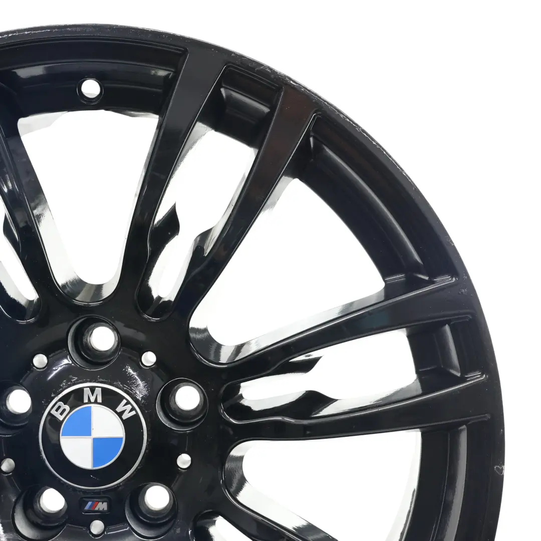 BMW F30 F32 Cerchio Posteriore Lega Nera 19" Et:47 8,5J Star Spoke 403 - SKU 7845883-4 - Numero di parte 7845883