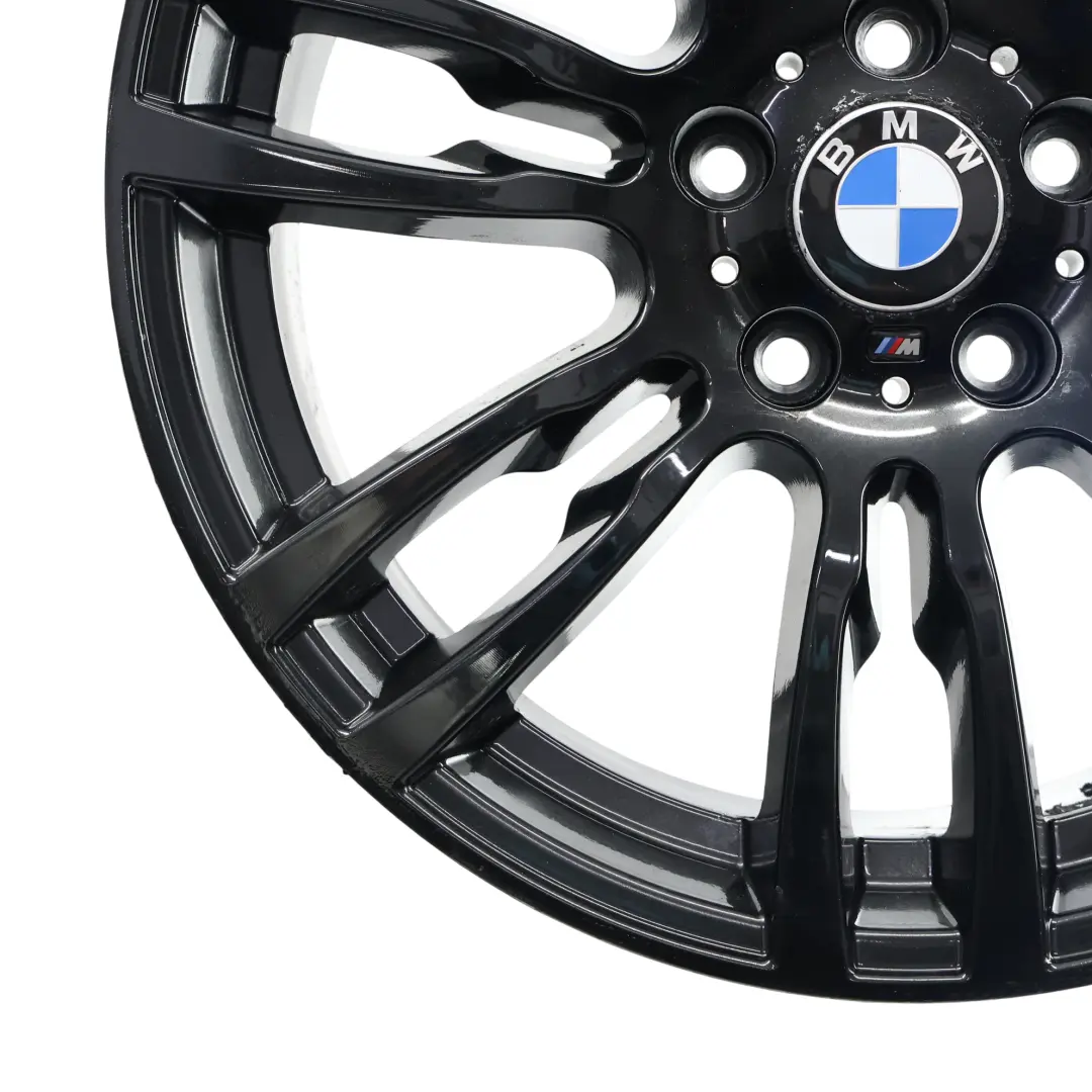 Cerchio Posteriore Lega Nera 19" Et:47 8,5J Star Spoke 403 per BMW F30 F32 con numero di parte 7845883 BMW F30 F32 Cerchio Posteriore Lega Nera 19" Et:47 8,5J Star Spoke 403 - SKU 7845883-4 - Numero di parte 7845883