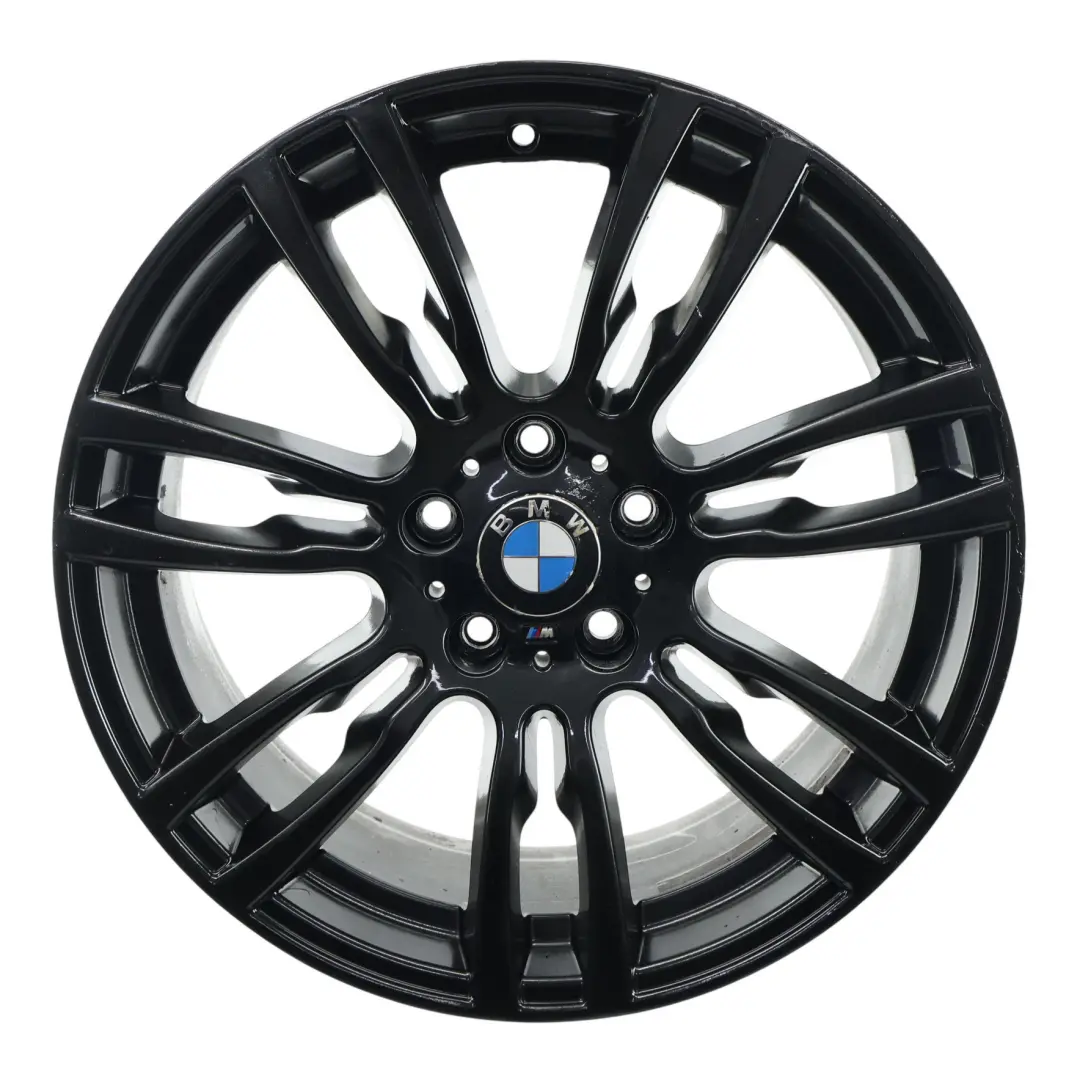 Alloy Wheel Rim 19" ET:47 8,5J M Star Spoke 403 to BMW F30 F32 Rear Black with Part number 7845883 BMW F30 F32 Rear Black Alloy Wheel Rim 19" ET:47 8,5J M Star Spoke 403 - SKU 7845883-5 - Part number 7845883