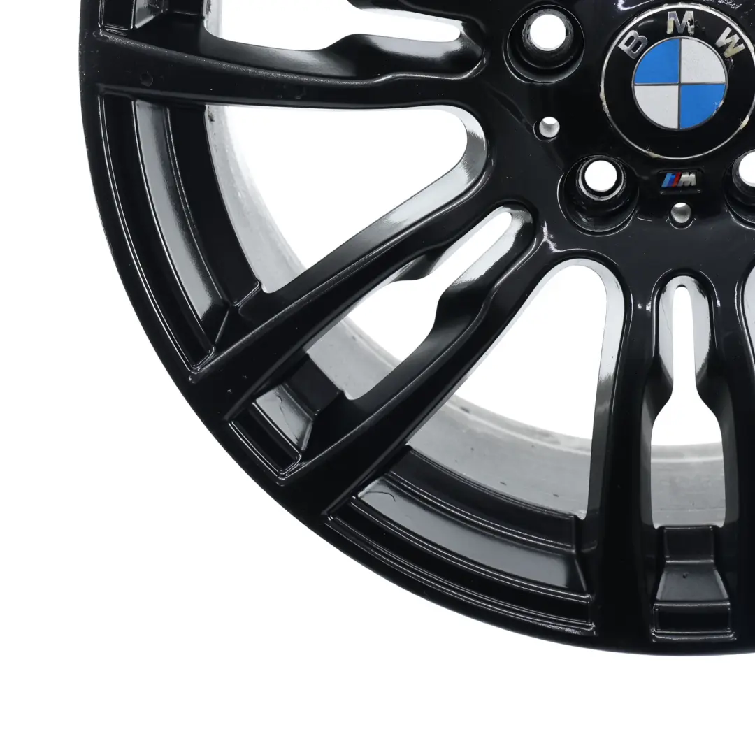 BMW F30 F32 Rear Black Alloy Wheel Rim 19" ET:47 8,5J M Star Spoke 403 - SKU 7845883-5 - Part number 7845883