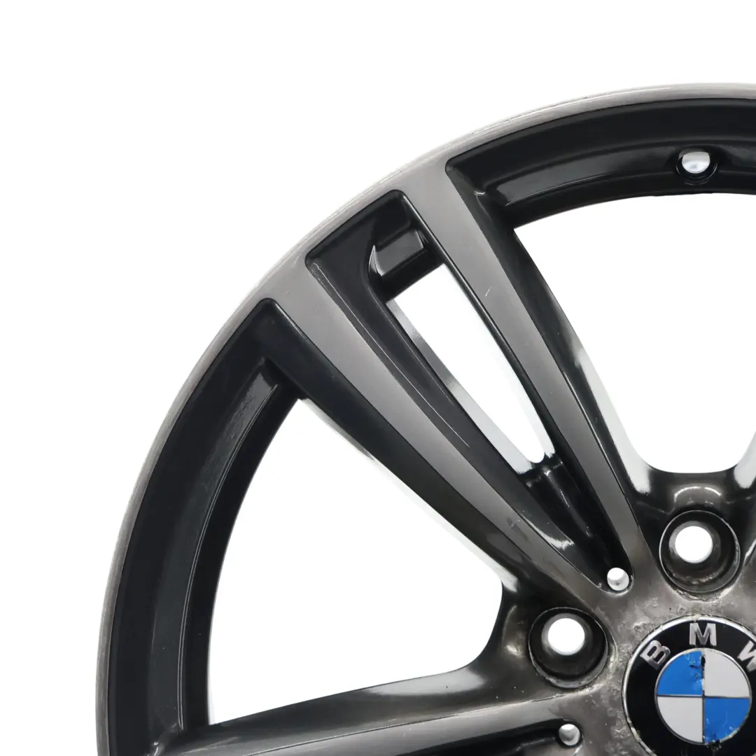 BMW F30 F31 F32 Rear Alloy Wheel Rim 19" 8,5J ET:47 M Double Spoke 442 - SKU 7846781-4 - Part number 7846781