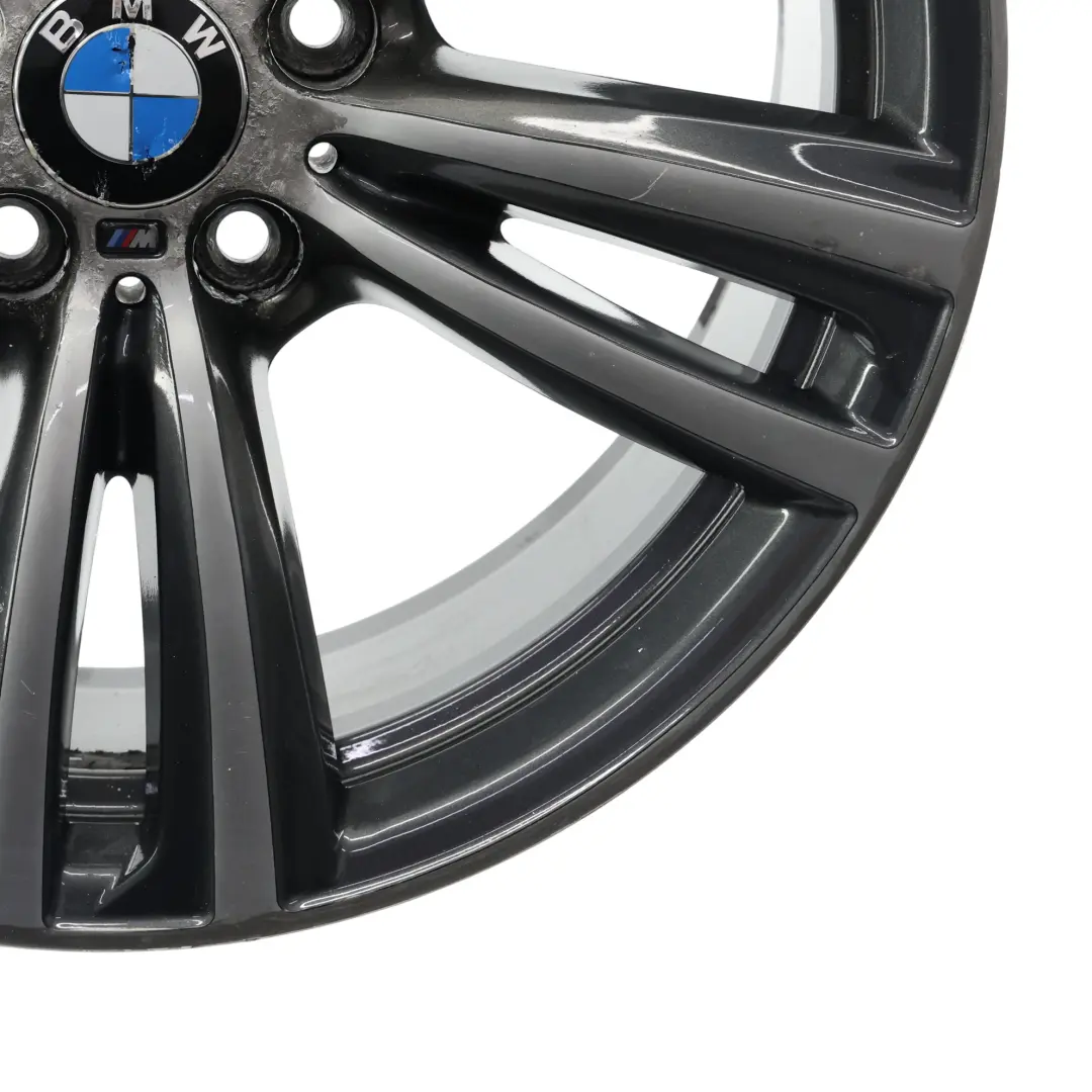 BMW F30 F31 F32 Rear Alloy Wheel Rim 19" 8,5J ET:47 M Double Spoke 442 - SKU 7846781-4 - Part number 7846781