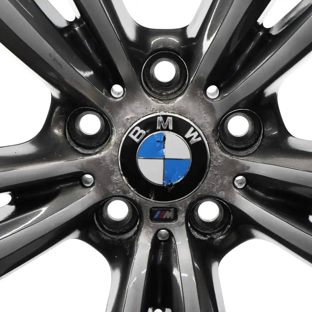 BMW F30 F31 F32 Rear Alloy Wheel Rim 19" 8,5J ET:47 M Double Spoke 442 - SKU 7846781-4 - Part number 7846781