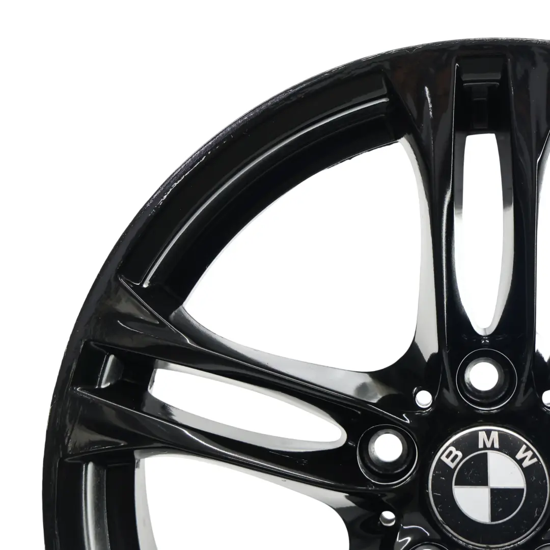 Alloy Wheel Rim 18" 8J ET:30 M Double Spoke 613 to BMW F10 F11 F06 F12 F13 with Part number 7848572 BMW F10 F11 F06 F12 F13 Alloy Wheel Rim 18" 8J ET:30 M Double Spoke 613 - SKU 7848572-4 - Part number 7848572