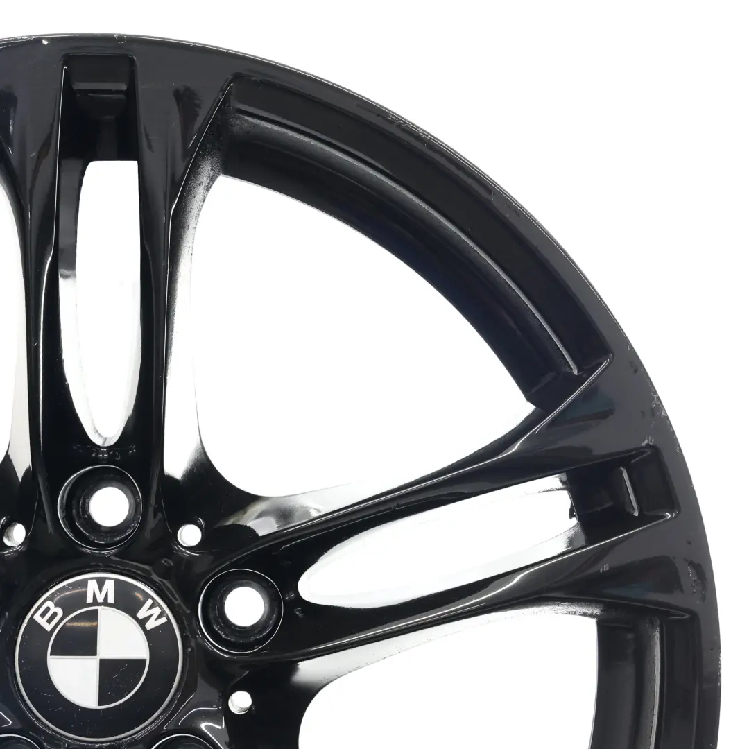 BMW F10 F06 F12 Rear Alloy Wheel Rim 18" 9J ET:44 M Double Spoke 613 - SKU 7848573-3 - Part number 7848573