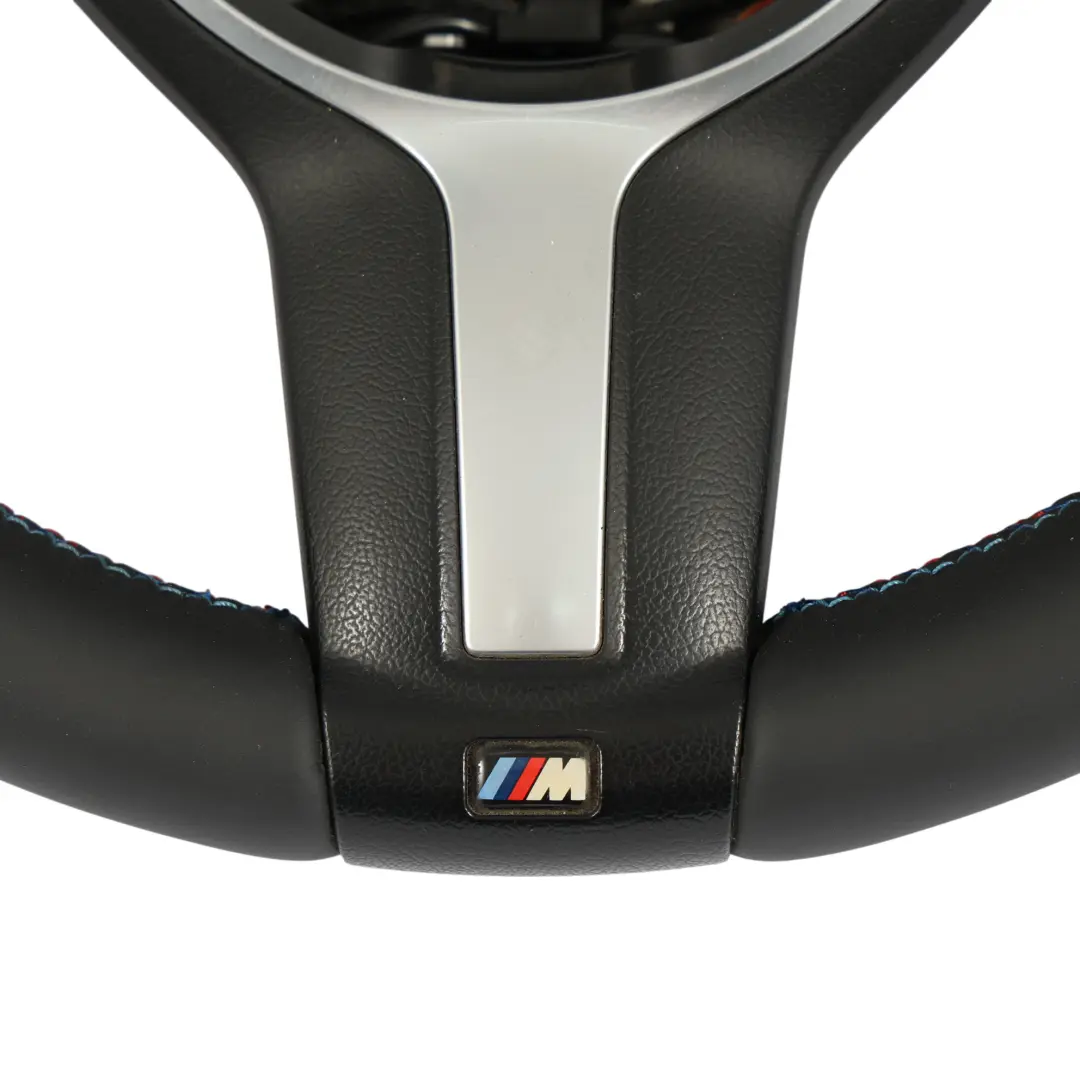 BMW F20 F21 F30 F31 F32 F34 F36 M Sport Nuovo Pelle Nera Volante Paddle Shift - SKU 7850403-4 - Numero di parte 7850403