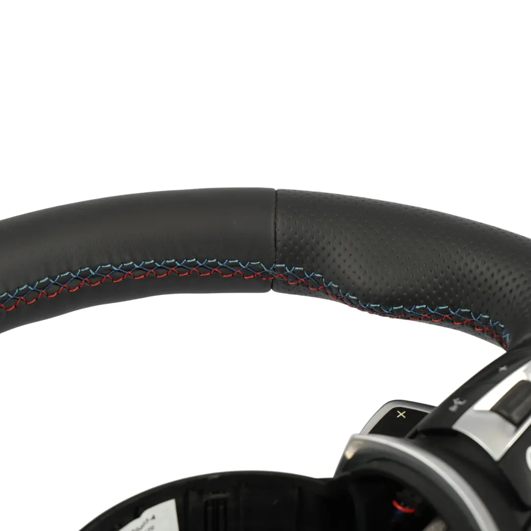 BMW F20 F21 F30 F31 F32 M Sport NEW Black Leather Steering Wheel Paddle Shift - SKU 7850403-4 - Part number 7850403