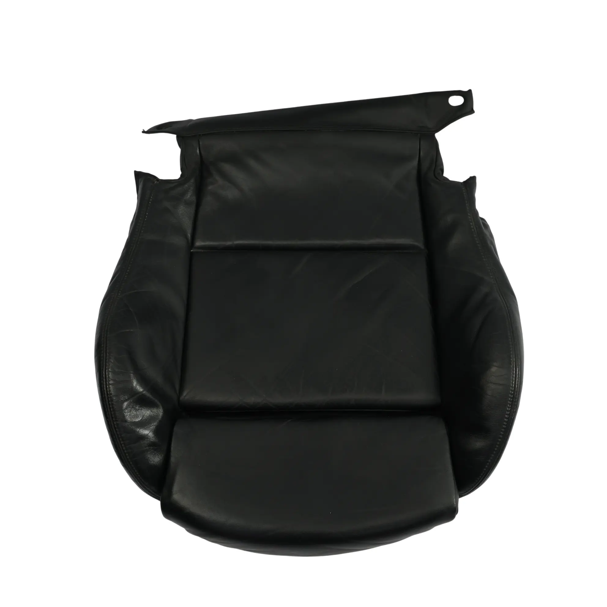 BMW E46 M3 Vorder Sitz Bezug Unten Leder Nappa Schwarz 7902040