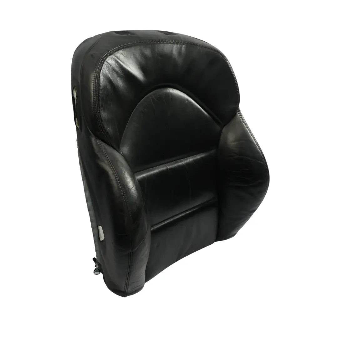 Schienale Anteriore Cuscino In Pelle Nera Nappa 7902046 per BMW E46 M3 con numero di parte 7902076 BMW E46 M3 Schienale Anteriore Cuscino In Pelle Nera Nappa 7902046 - SKU 7902076 - Numero di parte 7902076