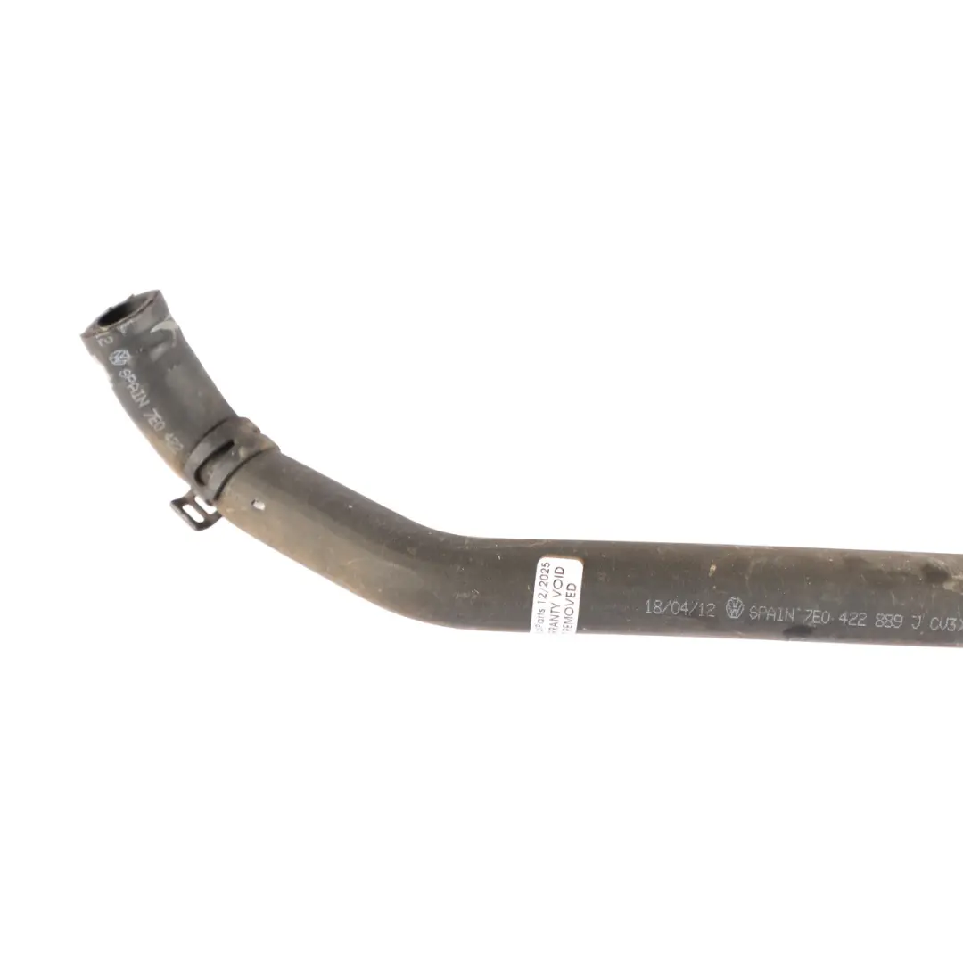 Steering Pipe Hose Line to VW Volkswagen Transporter T5 Power with Part number 7E0422889J VW Volkswagen Transporter T5 Power Steering Pipe Hose Line - SKU 7E0422889J - Part number 7E0422889J