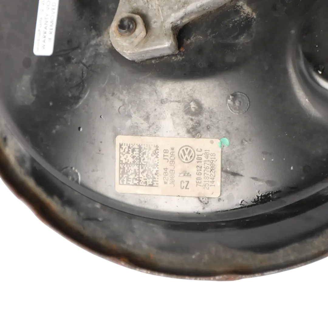 Brake Servo Booster Master Cylinder Unit 2.0 TDI to VW Transporter T5 with Part number 7E0612101C VW Transporter T5 Brake Servo Booster Master Cylinder Unit 2.0 TDI - SKU 7E0612101C - Part number 7E0612101C