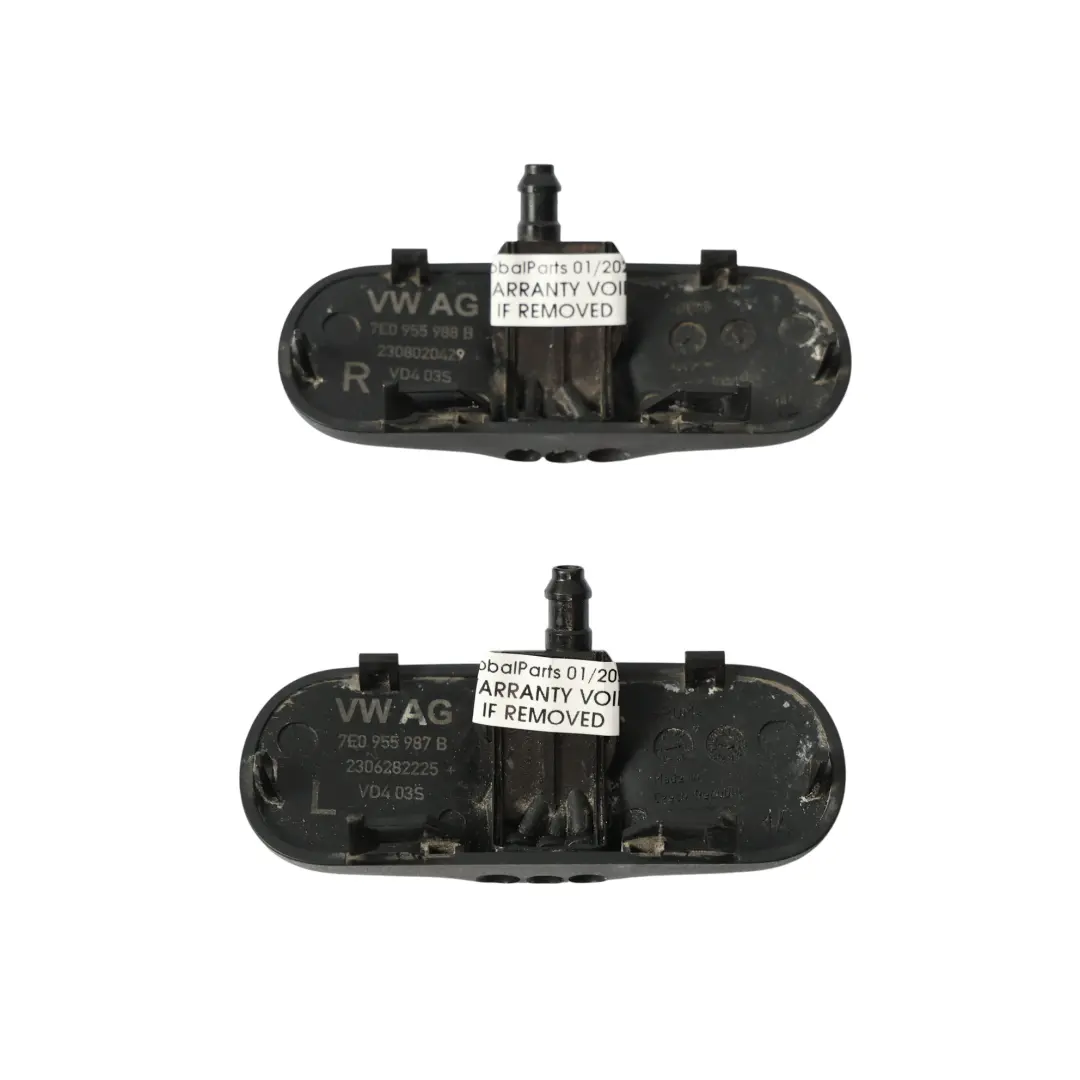Set Di Ugelli Per Il Lavaggio a7E0955987B per VW Transporter T6 con numero di parte 7E0955988B VW Transporter T6 Set Di Ugelli Per Il Lavaggio a7E0955987B - SKU 7E0955988B - Numero di parte 7E0955988B