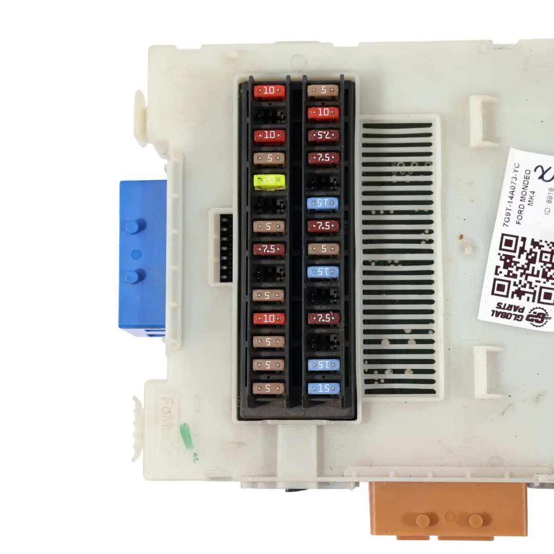 Ford Mondeo Mk4 Sicherungskasten Body Control Modul BCM 2.2 Tdci - SKU 7G9T-14A073-YC - Teilenummer 7G9T-14A073-YC