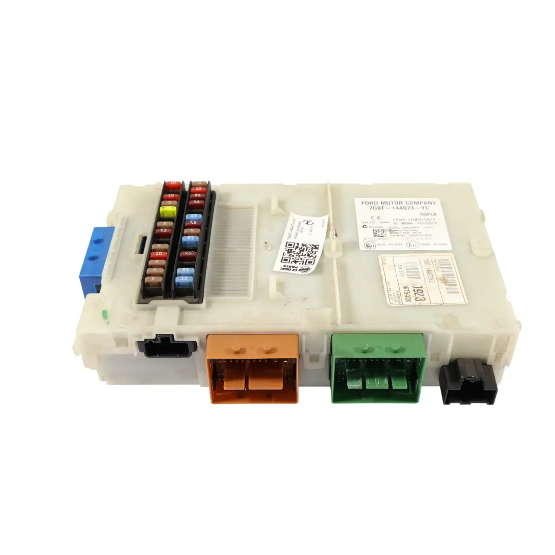 Ford Mondeo Mk4 Caja Fusibles Módulo Control Cuerpo BCM 2.2 Tdci - SKU 7G9T-14A073-YC - Número de pieza 7G9T-14A073-YC