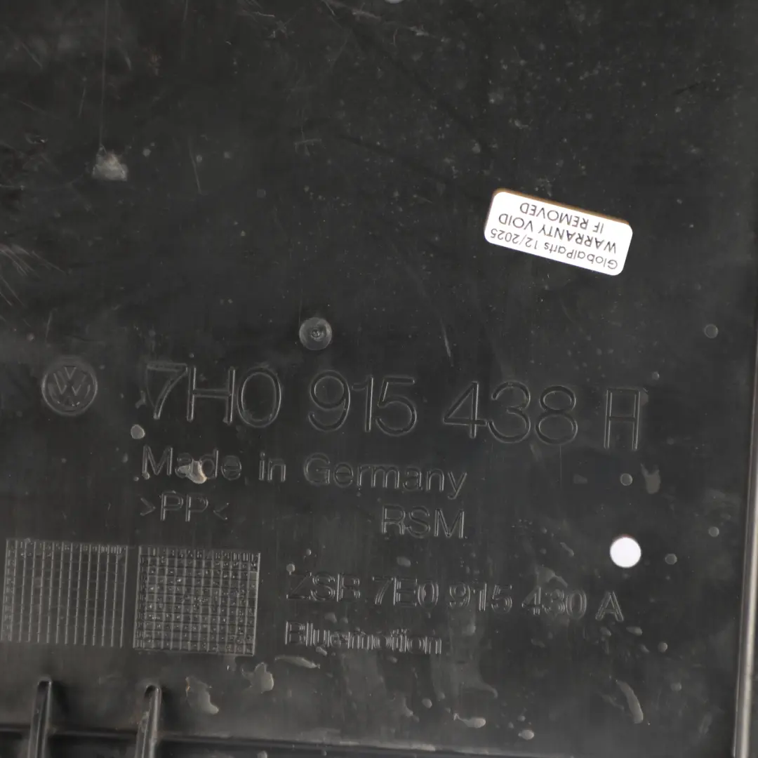 Volkswagen Transporter T5 Batterie Fach Deckel Abdeckung Verkleidung - SKU 7H0915438A - Teilenummer 7H0915438A
