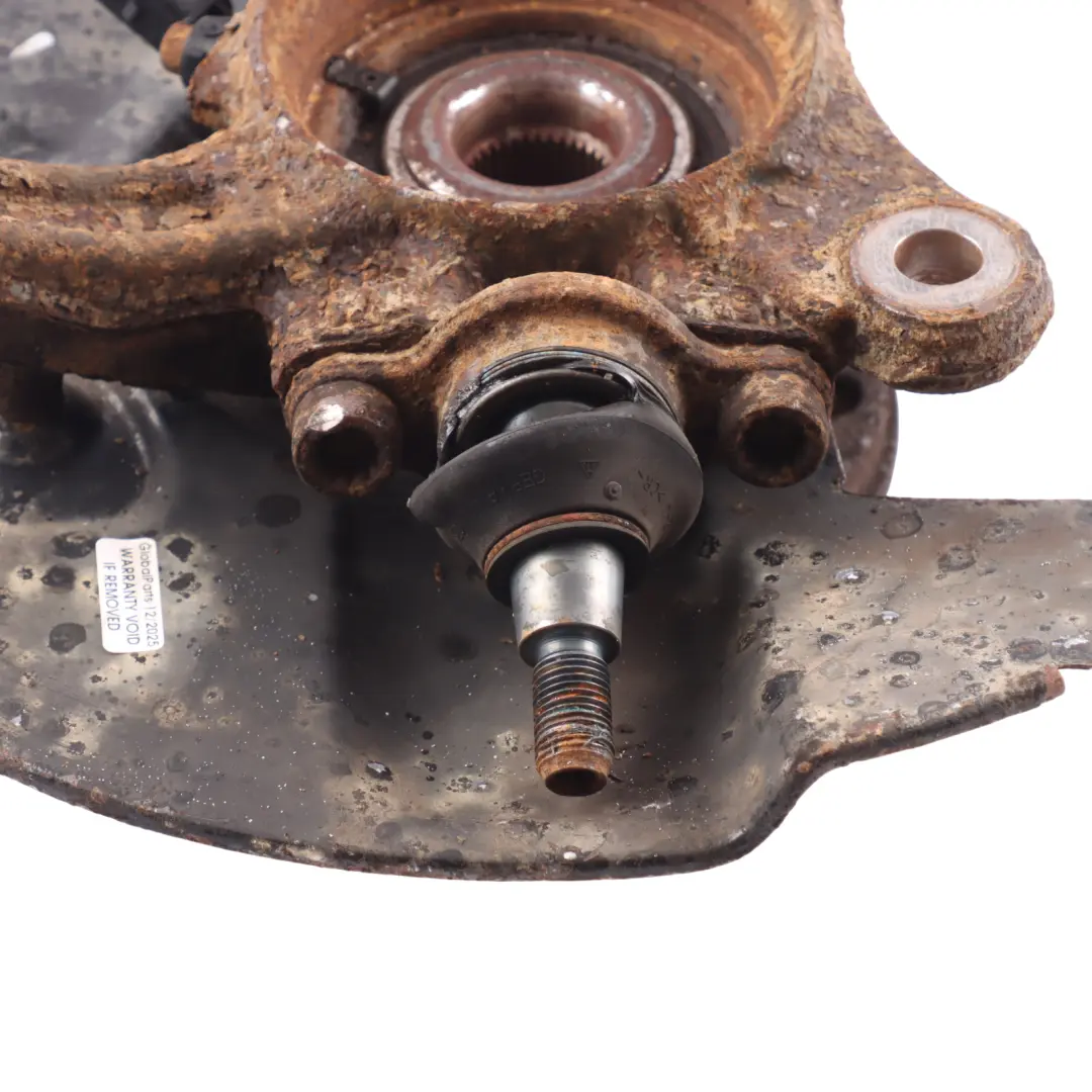 VW Volkswagen Transporter T5 Front Axle Wheel Hub Knuckle Left N/S - SKU 7H8407257C - Part number 7H8407257C