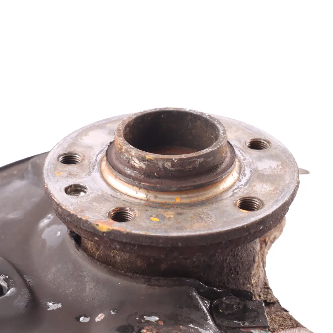 VW Volkswagen Transporter T5 Front Axle Wheel Hub Knuckle Right O/S - SKU 7H8407258C - Part number 7H8407258C