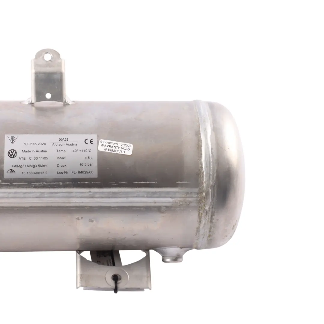 VW Touareg 7L Suspension Air Capacity Tank Cylinder Reservoir - SKU 7L0616202A - Part number 7L0616202A