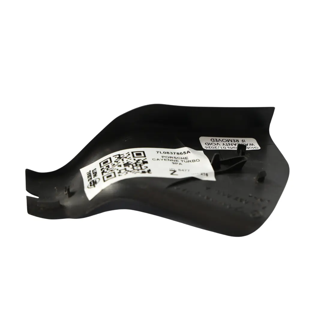 Porsche Cayenne 9PA Osłona Panel Drzwi Lewy Przód - SKU 7L0837865A - Numer Części 7L0837865A