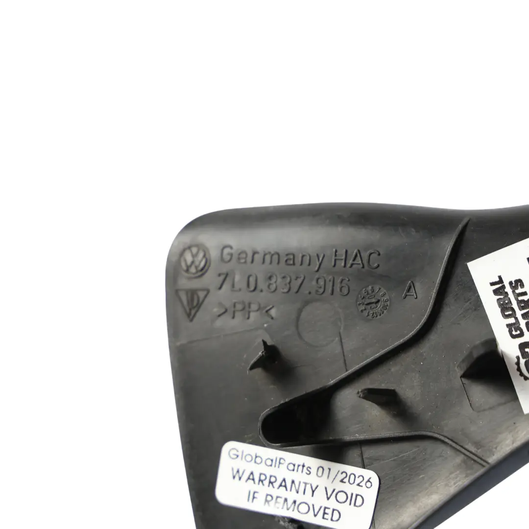 Porsche Cayenne 9PA Osłona Szyby Drzwi Prawy Przód - SKU 7L0837916A - Numer Części 7L0837916A