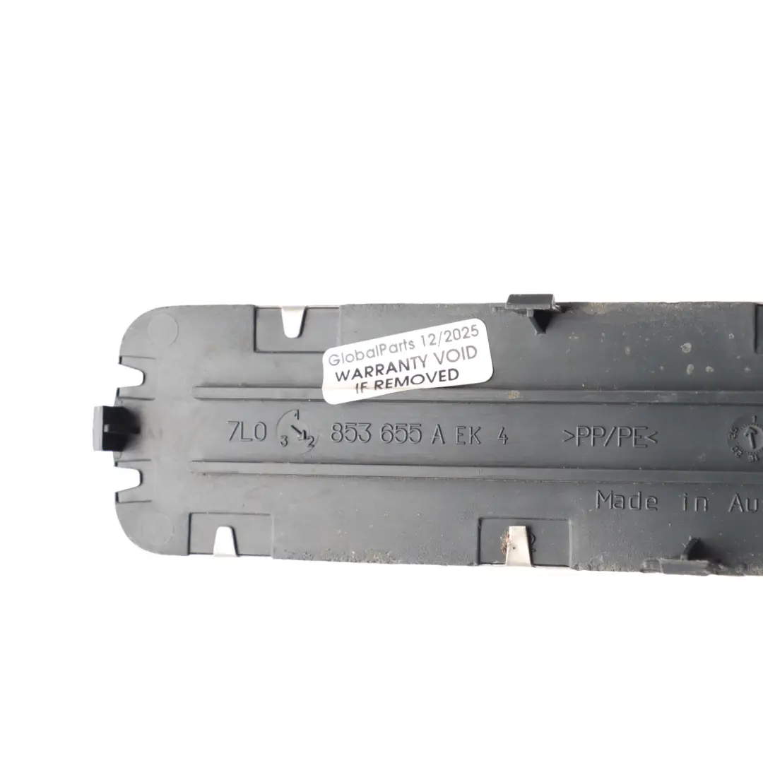 Porsche Cayenne 9PA Entrance Door Sill Trim Strip Front Left N/S - SKU 7L0853655A - Part number 7L0853655A