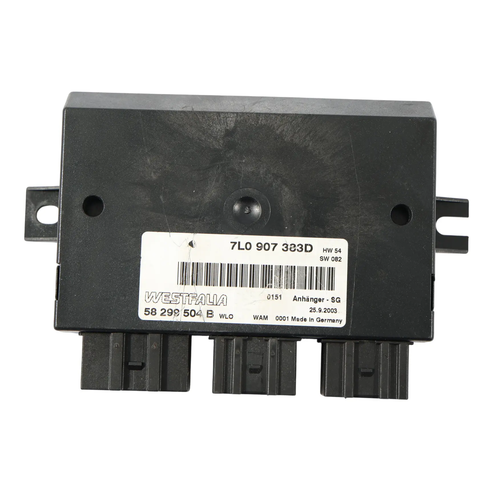 Porsche Cayenne 9PA, Moduł Sterownik  Hak Holowniczego 7L0907383D