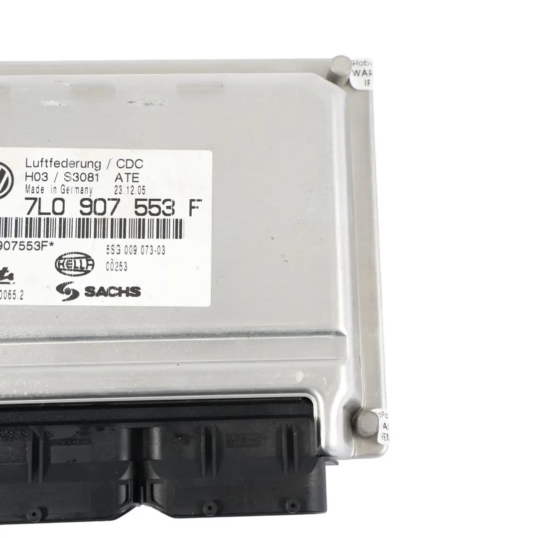 VW Volkswagen Touareg 7L Air Suspension Gateway Control Module Unit - SKU 7L0907553F - Part number 7L0907553F