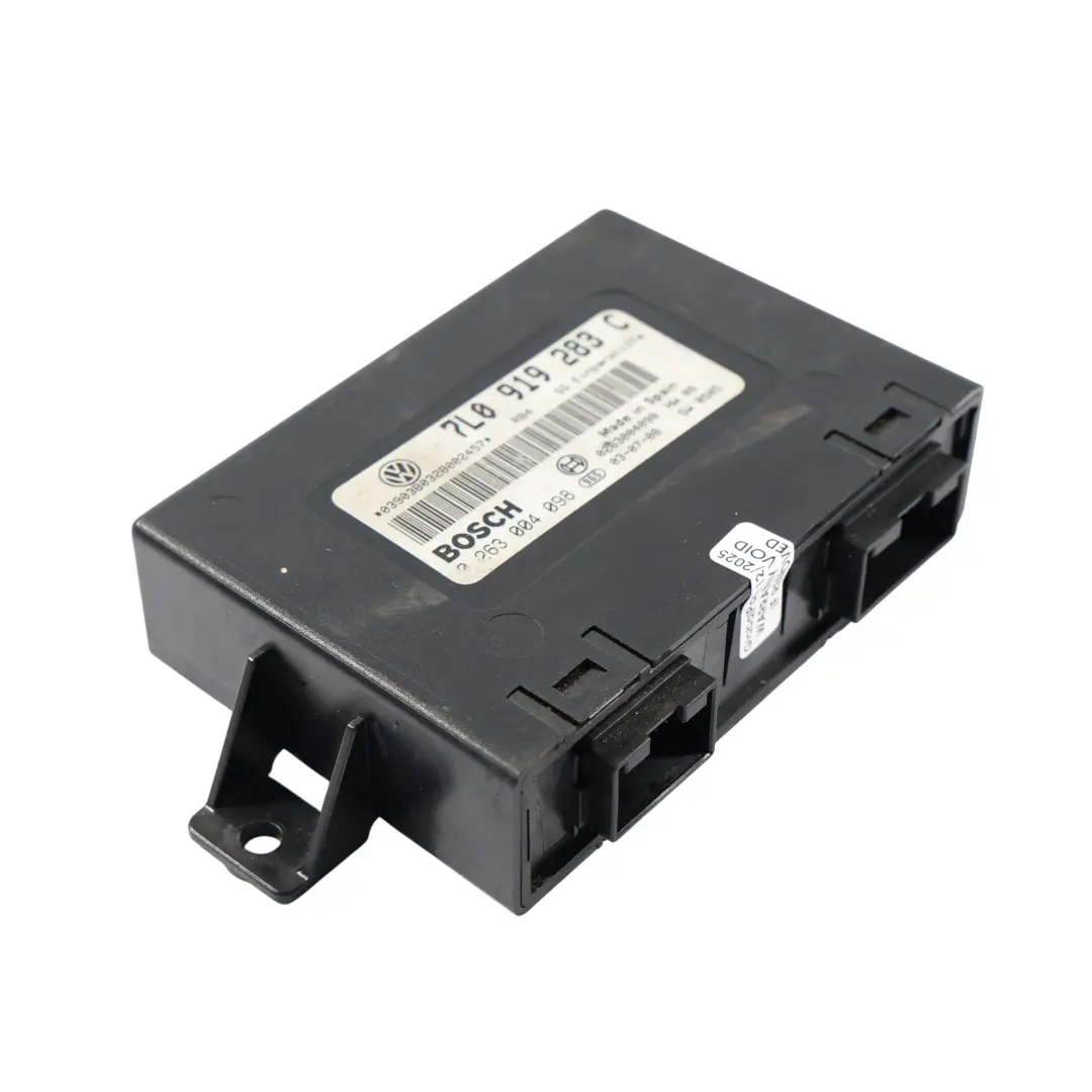 7L PDC Parksensor Steuergerät Modul für Volkswagen Touareg mit Teilenummer 7L0919283C Volkswagen Touareg 7L PDC Parksensor Steuergerät Modul - SKU 7L0919283C - Teilenummer 7L0919283C