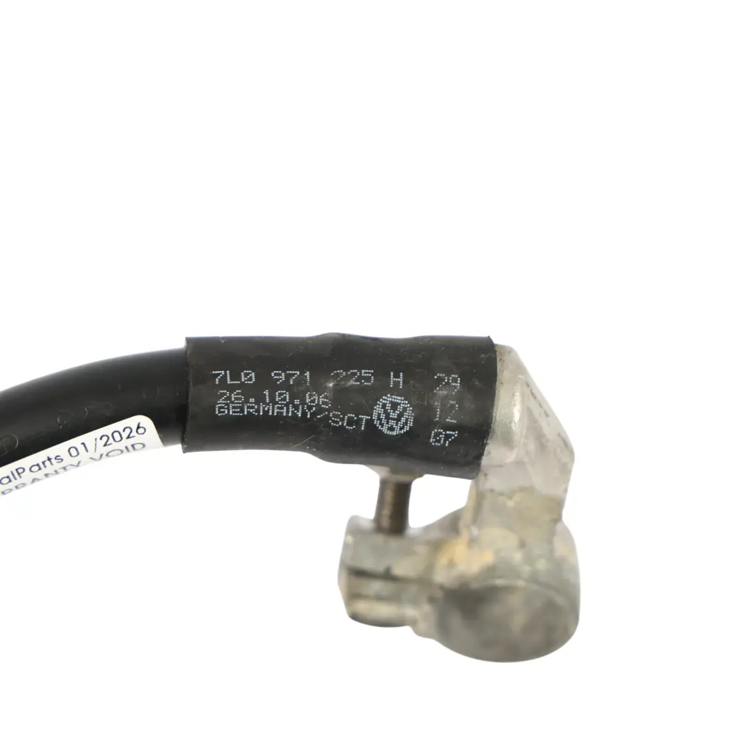 Volkswagen Touareg 7L Audi Q7 4L Batteria Cavo Positivo Terminale - SKU 7L0971225H - Numero di parte 7L0971225H