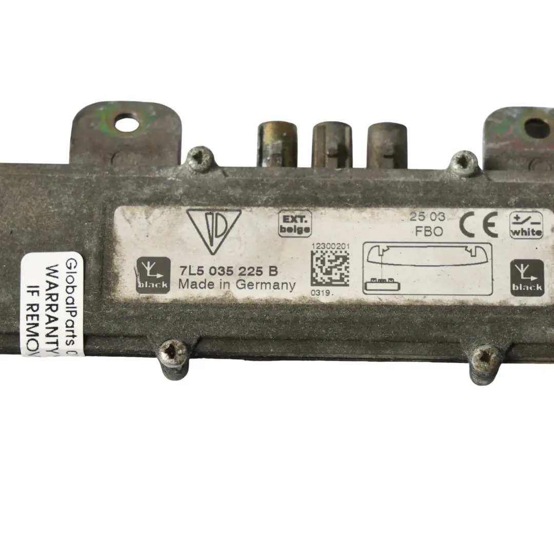 Porsche Cayenne 9PA Antenna Radio Amplificatore Posteriore Sinistra - SKU 7L5035225B - Numero di parte 7L5035225B