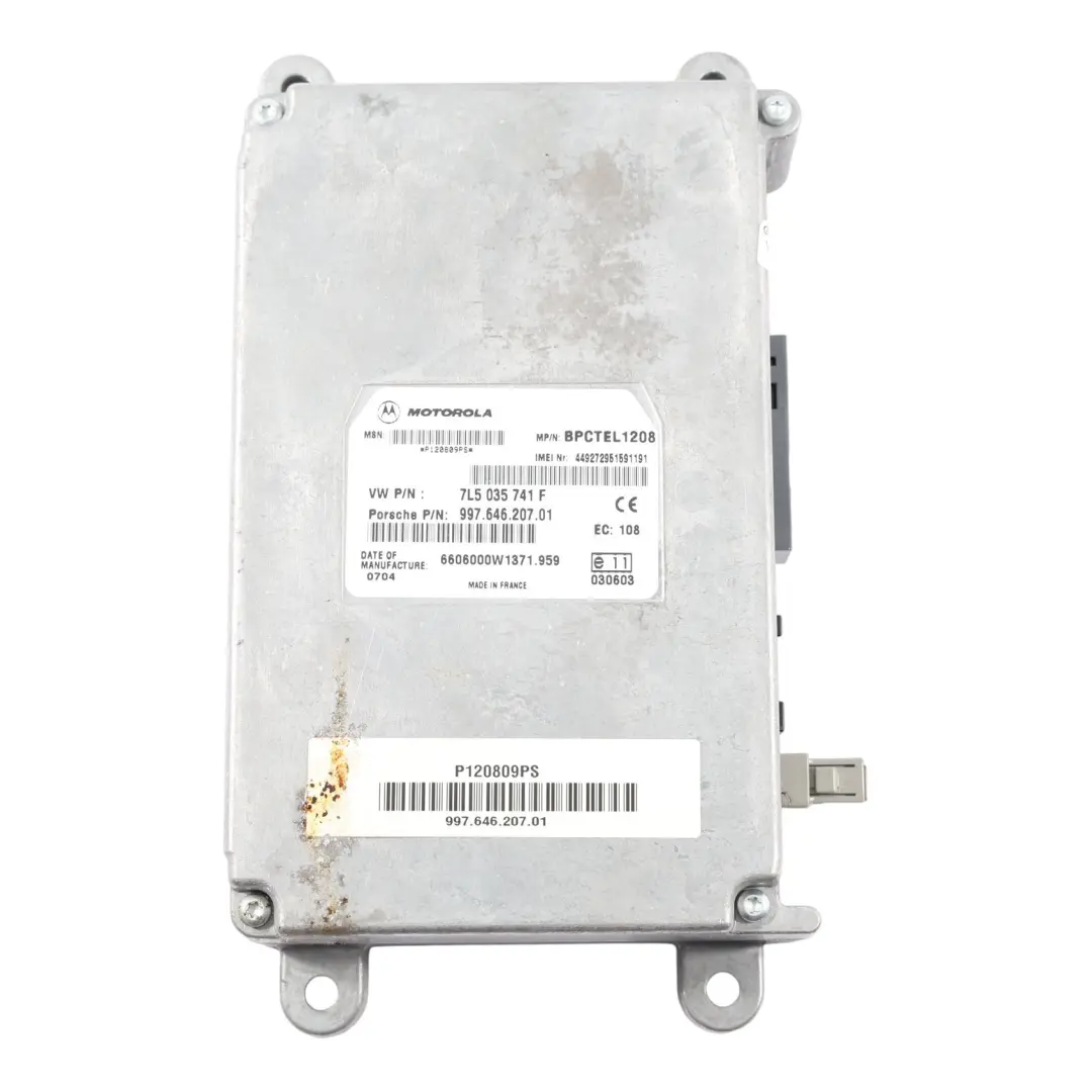 Porsche Cayenne 9PA Module De Commande Téléphonique - SKU 7L5035741F - Numéro de pièce 7L5035741F