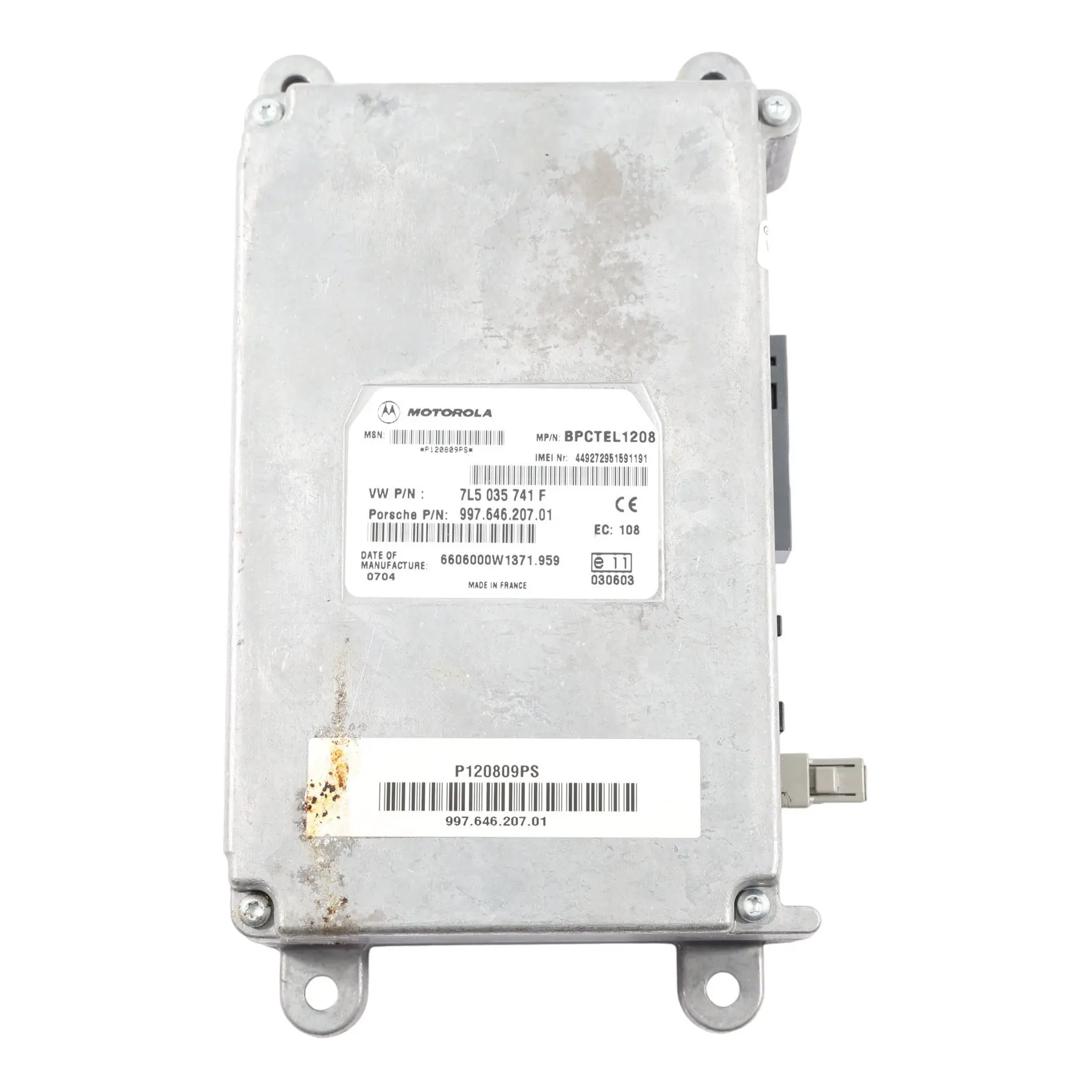 Porsche Cayenne 9PA Module De Commande Téléphonique 7L5035741F