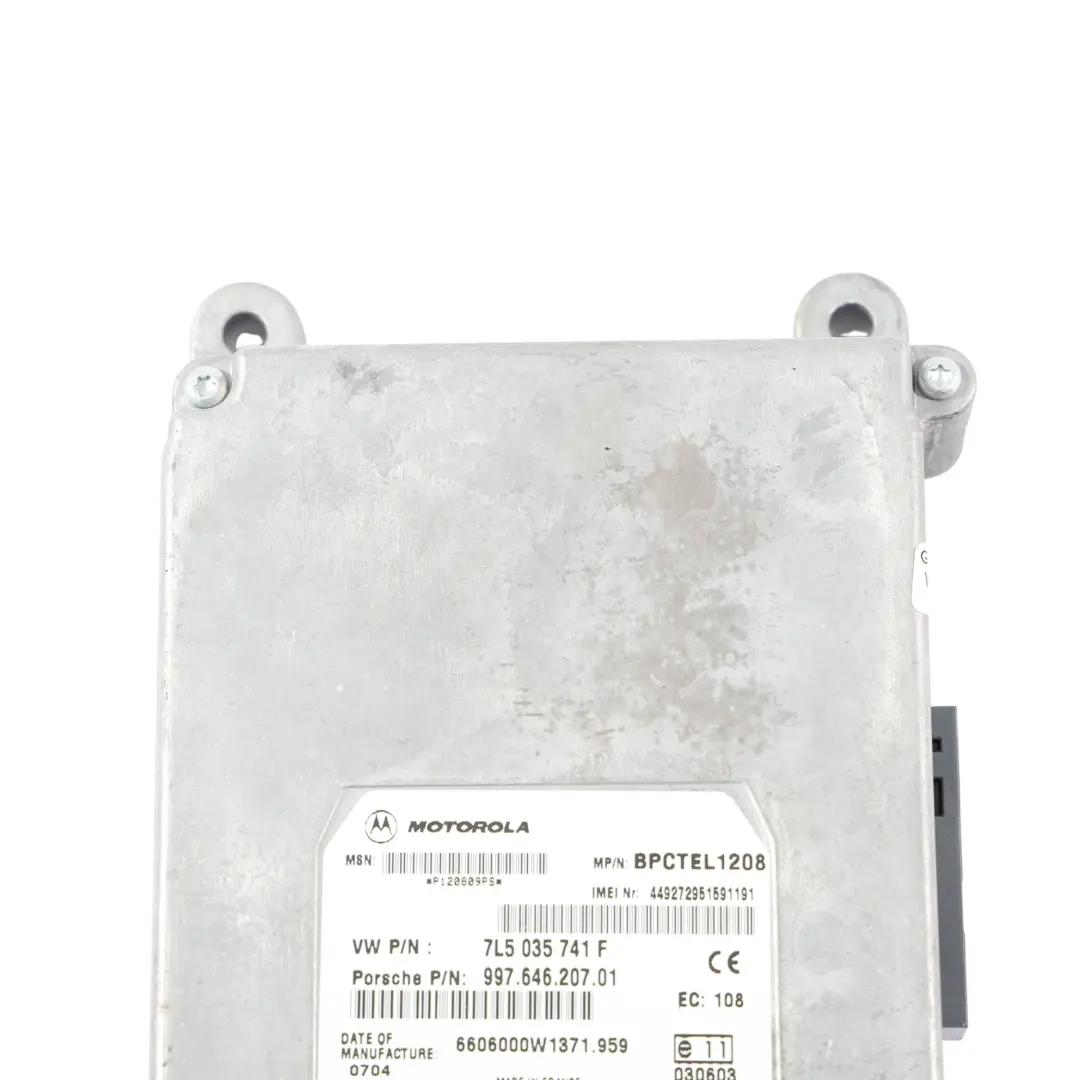 Porsche Cayenne 9PA Telephone Phone Control Unit Module - SKU 7L5035741F - Part number 7L5035741F