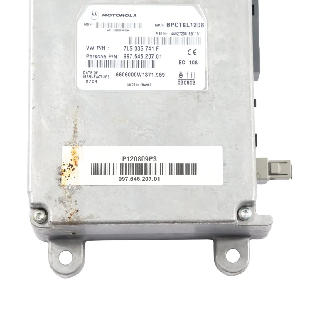 Telephone Phone Control Unit Module to Porsche Cayenne 9PA with Part number 7L5035741F Porsche Cayenne 9PA Telephone Phone Control Unit Module - SKU 7L5035741F - Part number 7L5035741F