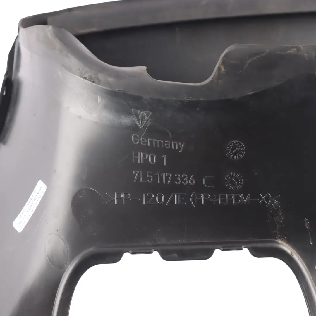 Front Bumper Air Duct Cover Housing Right O/S to Porsche Cayenne 9PA with Part number 7L5117336C Porsche Cayenne 9PA Front Bumper Air Duct Cover Housing Right O/S - SKU 7L5117336C - Part number 7L5117336C