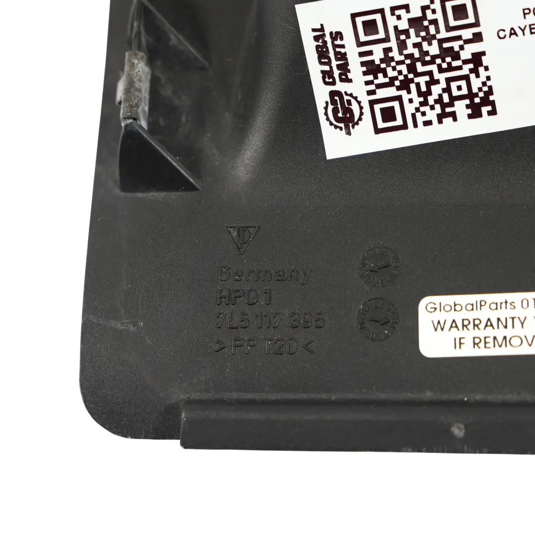 Lufteinlass Kanaldeckel Abdeckung Links Rechts für Porsche Cayenne 955 9PA mit Teilenummer 7L5117395 Porsche Cayenne 955 9PA Lufteinlass Kanaldeckel Abdeckung Links Rechts - SKU 7L5117395 - Teilenummer 7L5117395