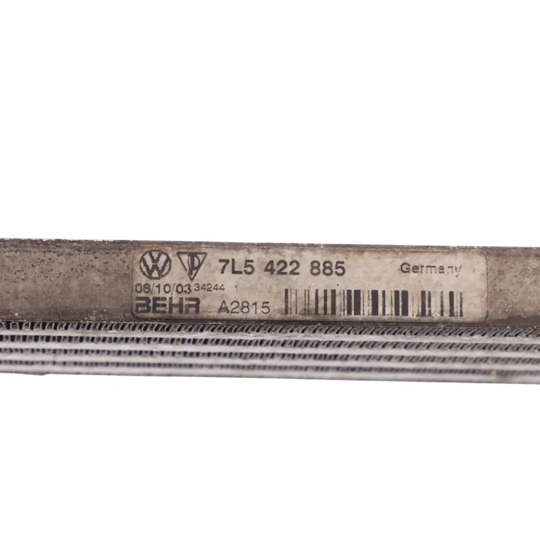 Porsche Cayenne 9PA Power Steering Cooling Radiator Oil Cooler - SKU 7L5422885 - Part number 7L5422885