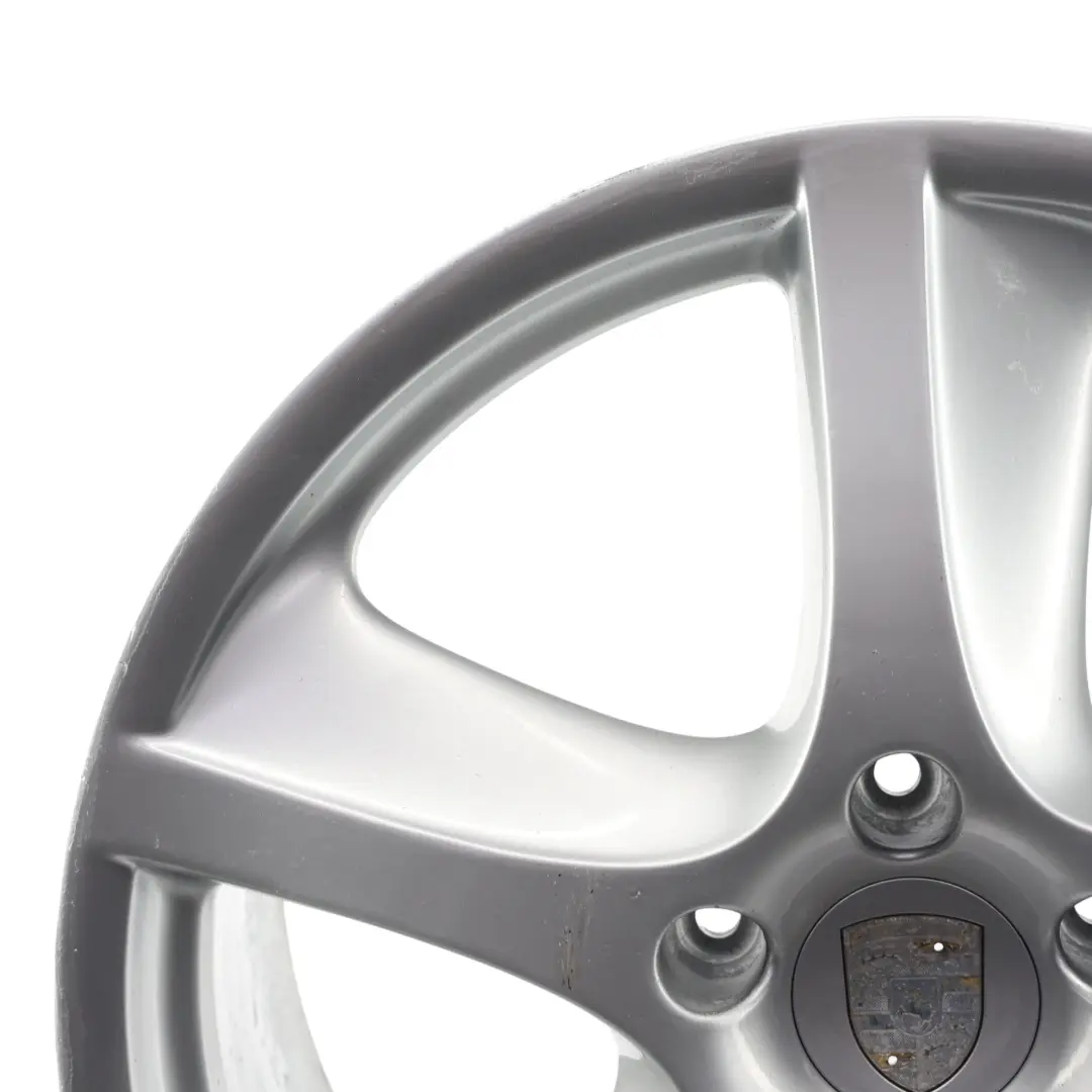 Rim Alloy Sliver 20" 9J ET:60 to Porsche Cayenne 955 9PA Wheel with Part number 7L5601025F Porsche Cayenne 955 9PA Wheel Rim Alloy Sliver 20" 9J ET:60 - SKU 7L5601025F-1 - Part number 7L5601025F