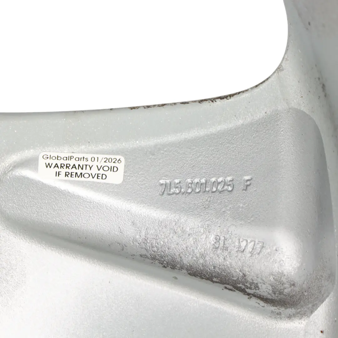 Porsche Cayenne 955 9PA Felge Alufelge Silber 20" 9J ET:60 - SKU 7L5601025F-2 - Teilenummer 7L5601025F