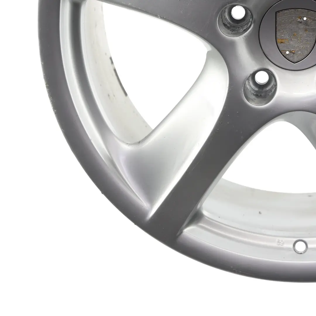 Rim Alloy Sliver 20" 9J ET:60 to Porsche Cayenne 955 9PA Wheel with Part number 7L5601025F Porsche Cayenne 955 9PA Wheel Rim Alloy Sliver 20" 9J ET:60 - SKU 7L5601025F-2 - Part number 7L5601025F