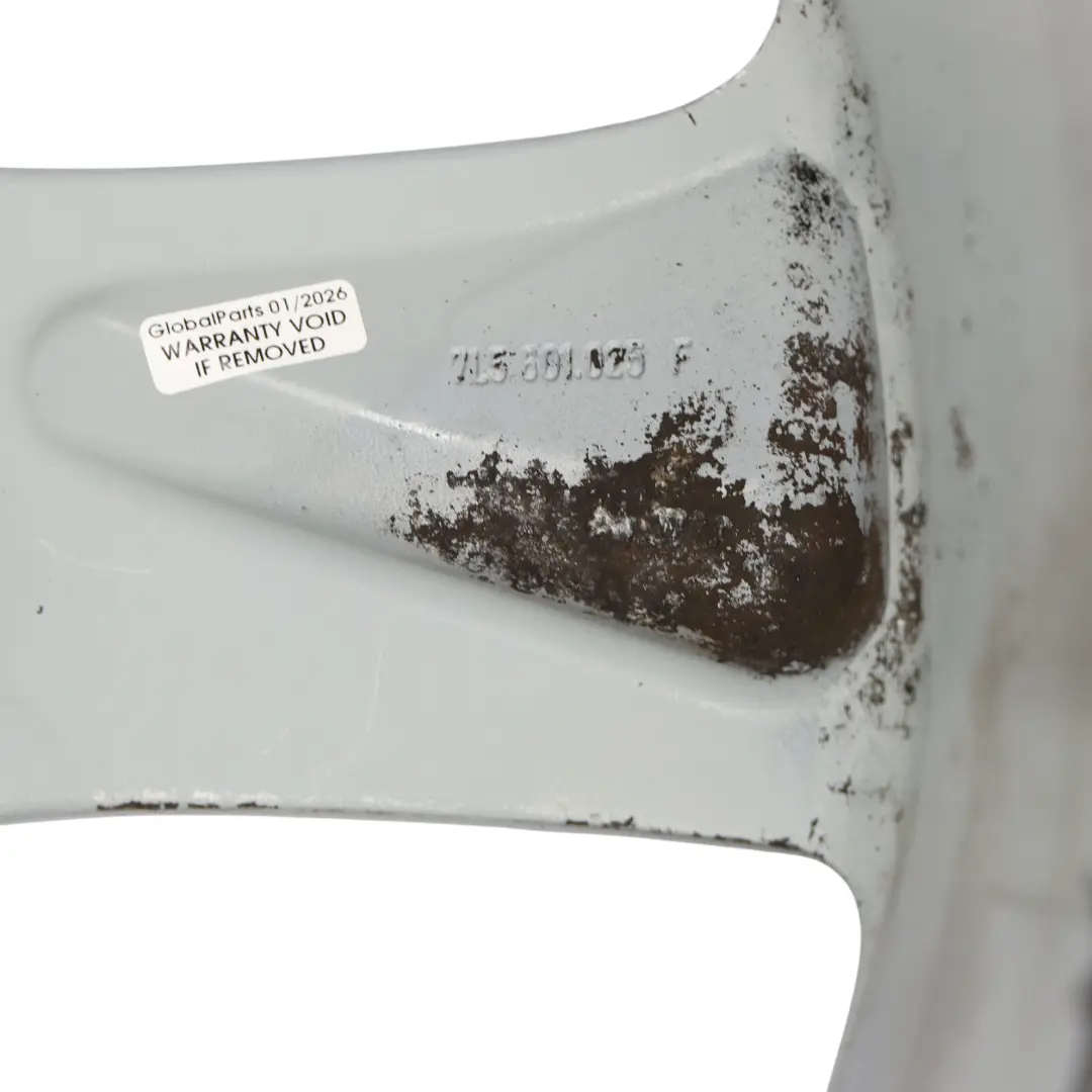 Porsche Cayenne 955 9PA Wheel Rim Alloy Sliver 20" 9J ET:60 - SKU 7L5601025F-3 - Part number 7L5601025F